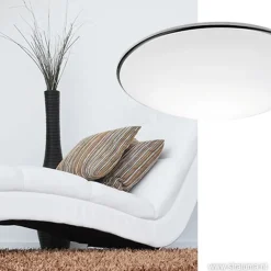 PlafonnièreArt rond chroom 30 cm