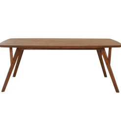 Rechthoekige eettafel Quenza acaciahout 200x100 cm