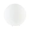 Ronde tafellamp opaal glas 30 cm
