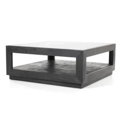 Salontafel Liam 95x95x35 cm -zwart