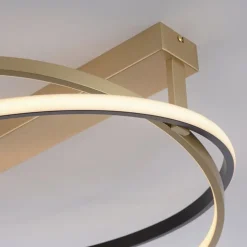 Smart Plafondlamp LED goud verstelbaar