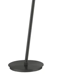 Staande leeslamp zwart