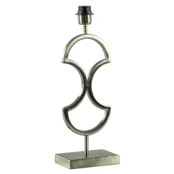 Strak klassieke lampvoet Riava licht goud