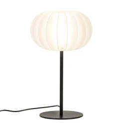 Tafellamp Arena zwart/kap wit