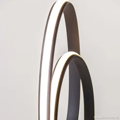 Tafellamp eclips zwart incl.dimmer