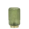 Tafellamp Lipa op batterij groen Light and Living