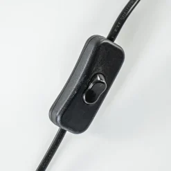 Tafellamp voet Racco donkerbruin hout excl.kap L&L