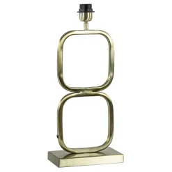 Trendy lampvoet Lutika licht goud exclusief kap