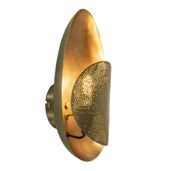 Trendy wandlamp antiek brons