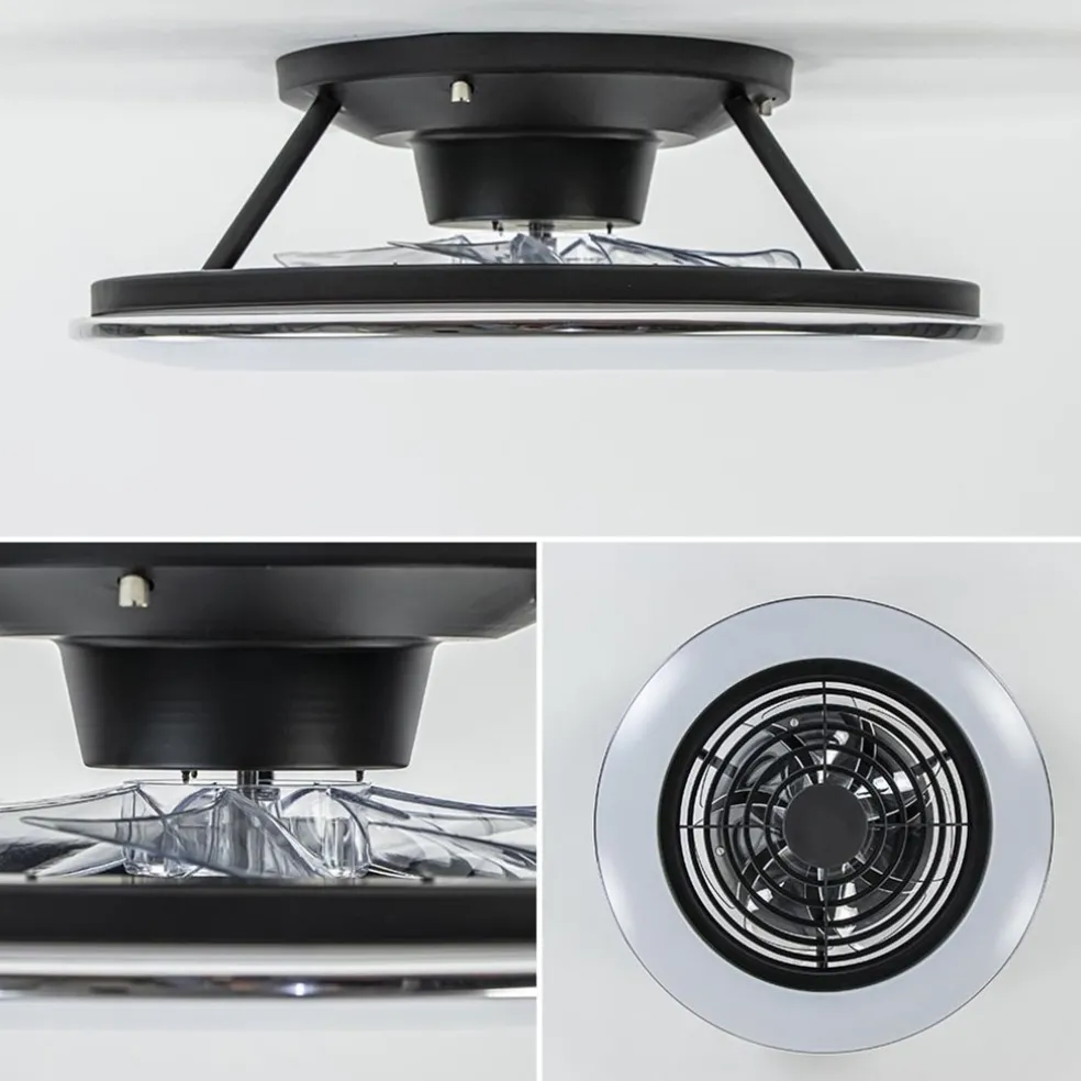 Ventilator Alisio Mini zwart met remote