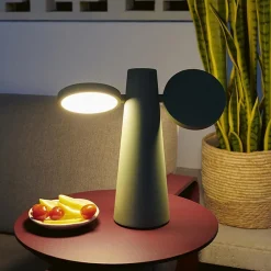 Verstelbare buitenlamp tafel groen oplaadbaar