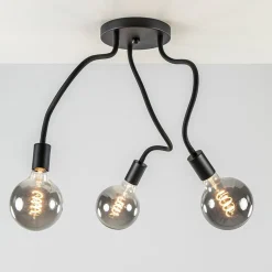 Verstelbare plafondlamp 3-lichts met flexibele armen