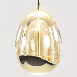 Videlamp Golden Egg 14L zwart/goud