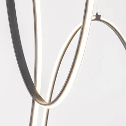 Videlamp zwart 3x elips groot