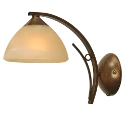Wandlamp Bolzano smeedijzer brons
