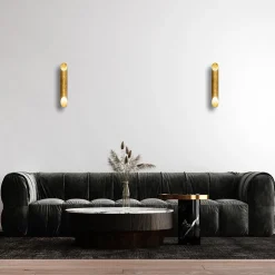 Wandlamp Mack ambachtelijk brons