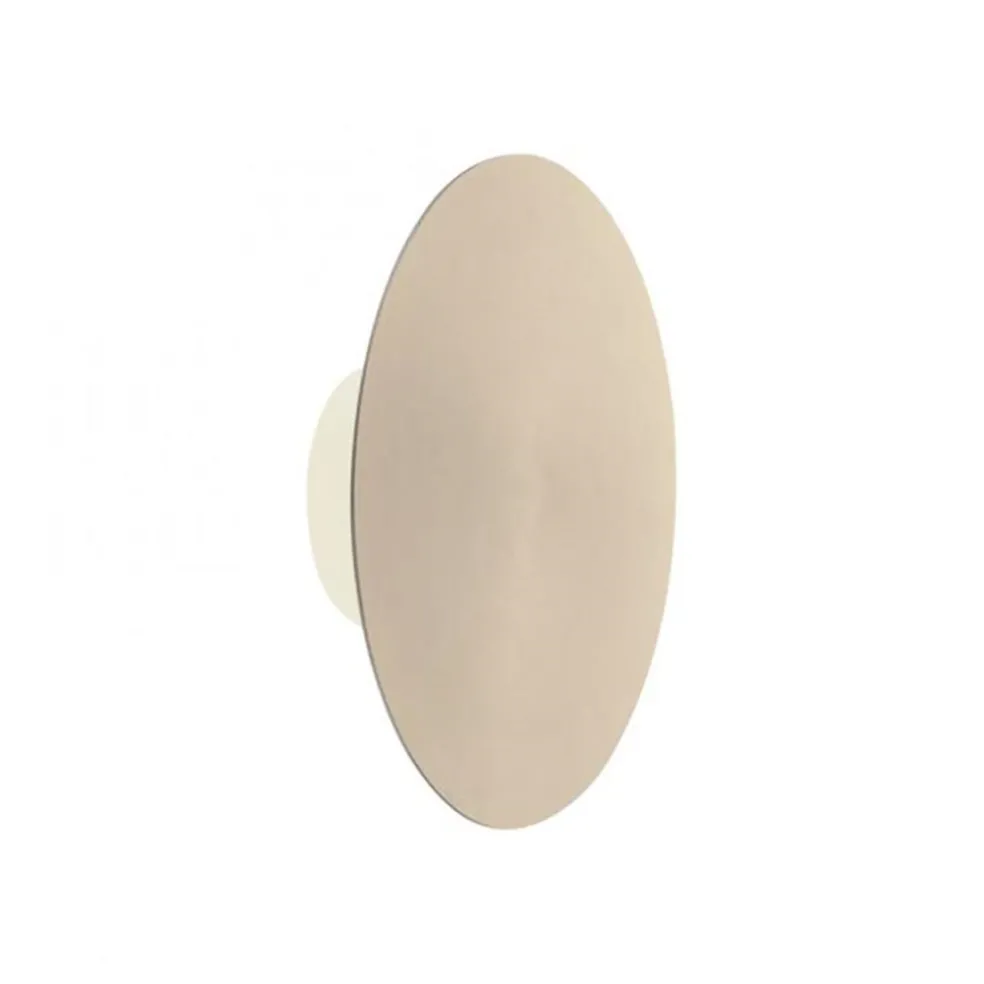 Wandlamp op accu goud 3-standen dimbaar