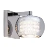 Wandlamp Pearl glas/chroom