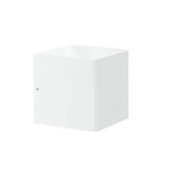 Wandlamp Stretto kubus wit