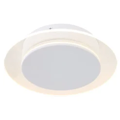 Wand-/plafondlamp Lido wit indirect